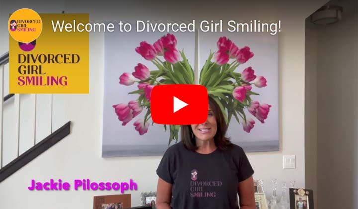Divorced Girl Smiling welcome video
