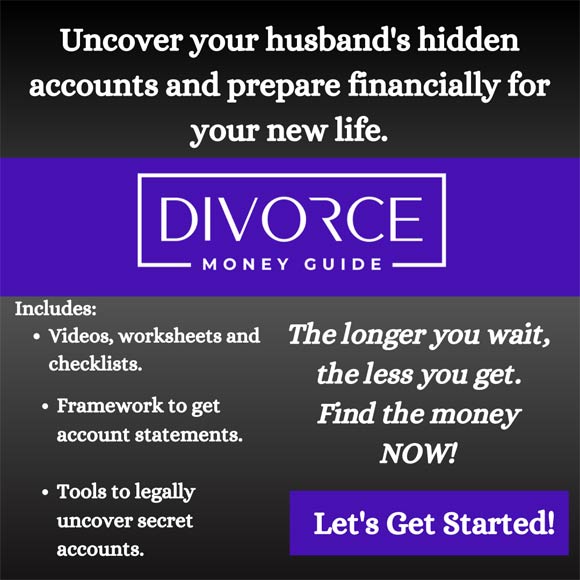 It's time to find the money - Divorce Money Guide