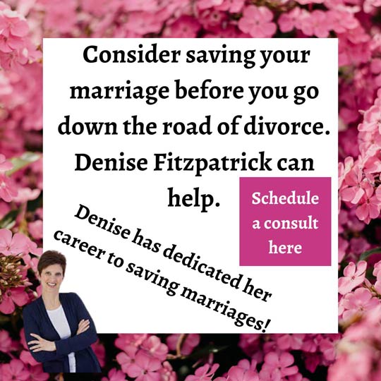Consider saving your marriage