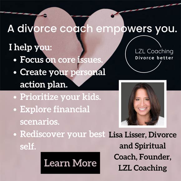 Lisa Lisser, Divorce and Spiritual Coach, LZL Coaching