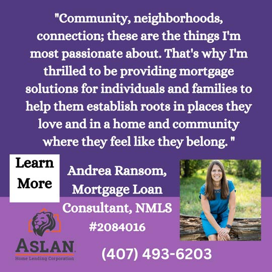 Andrea Ransom, Mortgage Loan Consultant